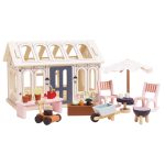 Puppenhaus-Wintergarten-Spielset – Bild 2