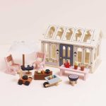 Puppenhaus-Wintergarten-Spielset – Bild 3