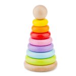 Regenbogen-Stapelspielzeug