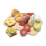 Schneide-Spiel - Frühstück - 10 Stück