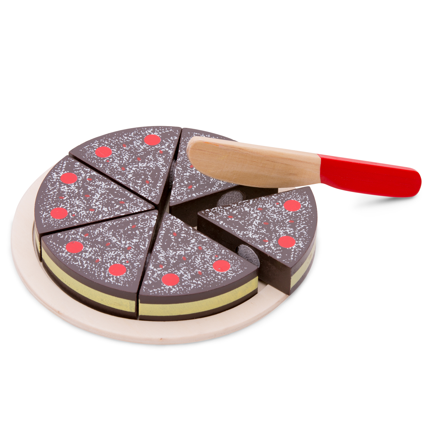 nct10584 Kuchen schneiden - Schokolade – Bild 1