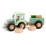 Traktor mit Anhänger - Gemüse