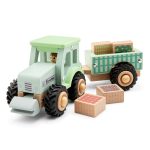 Traktor mit Anhänger - Gemüse – Bild 3
