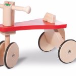 Runner mit Holzrädern