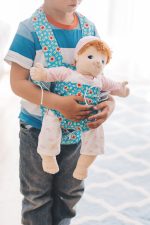 Puppentragesack,  blau – Bild 2