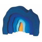 Höhlen-Set, 5 teilig, blau