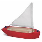 Segelschiff rot