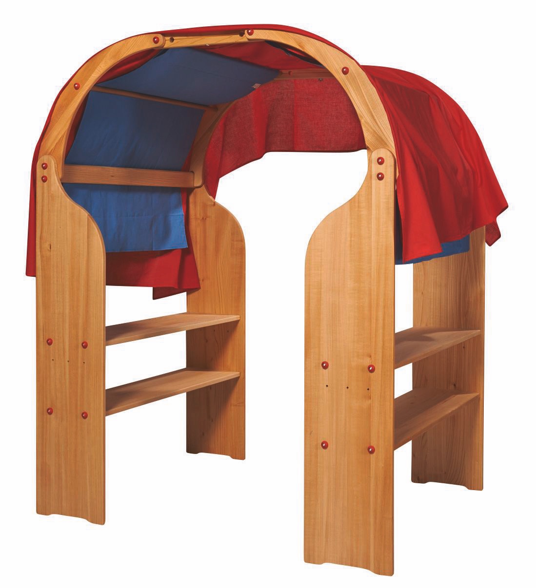 nic528110 Spielhaus komplett, Linde – Bild 1