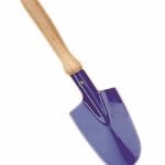 Schäufelchen rund 22 cm blau