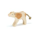 Kalb braun trinkend