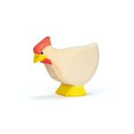 Huhn weiss stehend