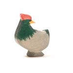 Huhn dunkel gedreht