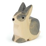 Kaninchen sitzend