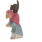 Hexe mit Katze 2-tlg