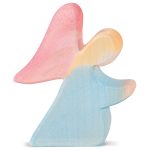 Engel kniend blau