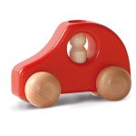 PKW rot mit 1 Männlein