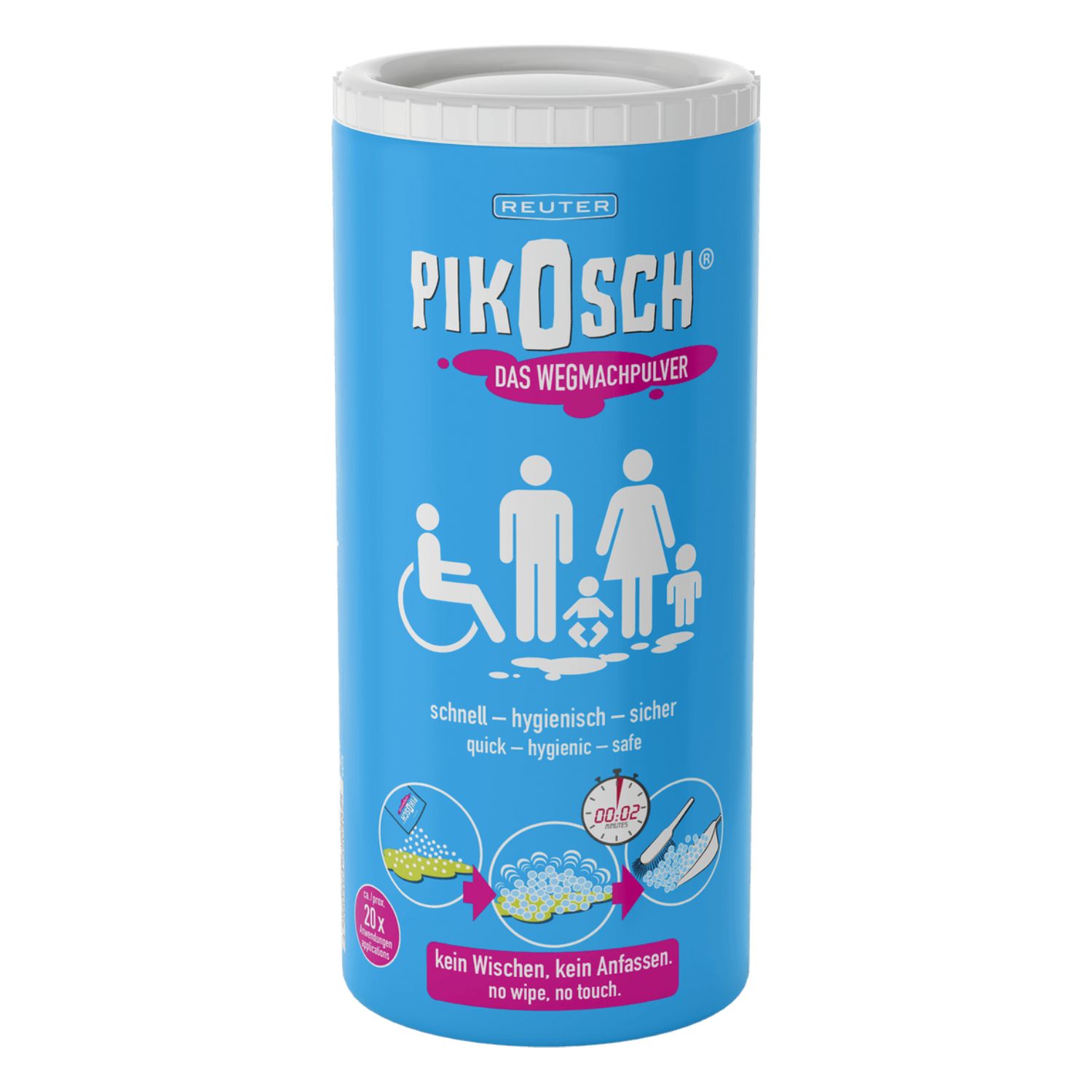 piko-PD001_001 Pikosch Professional Wegmachpulver Dose – Bild 1