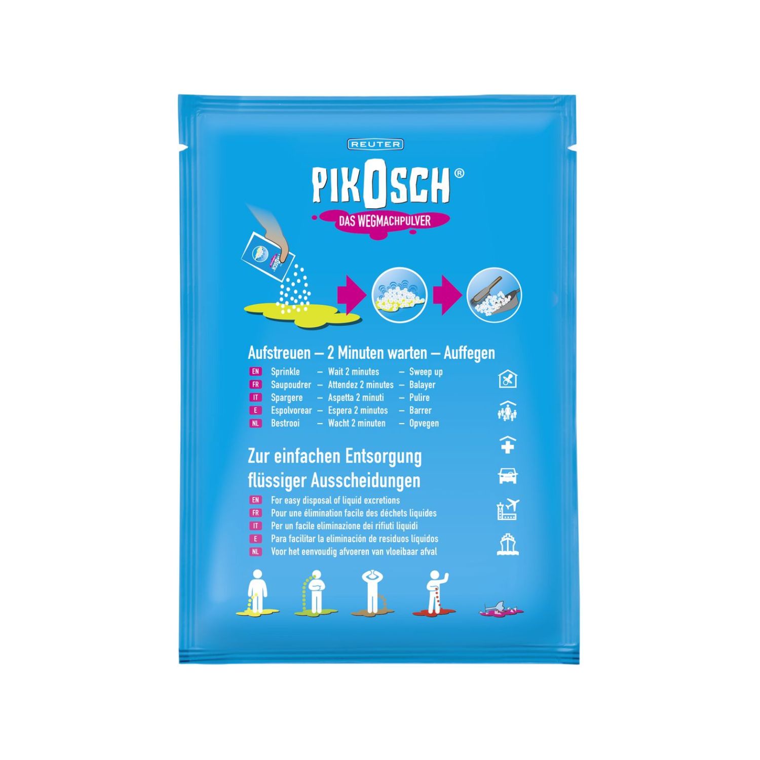 piko-PD002_001 Pikosch Professional Wegmachpulver Beutel – Bild 1