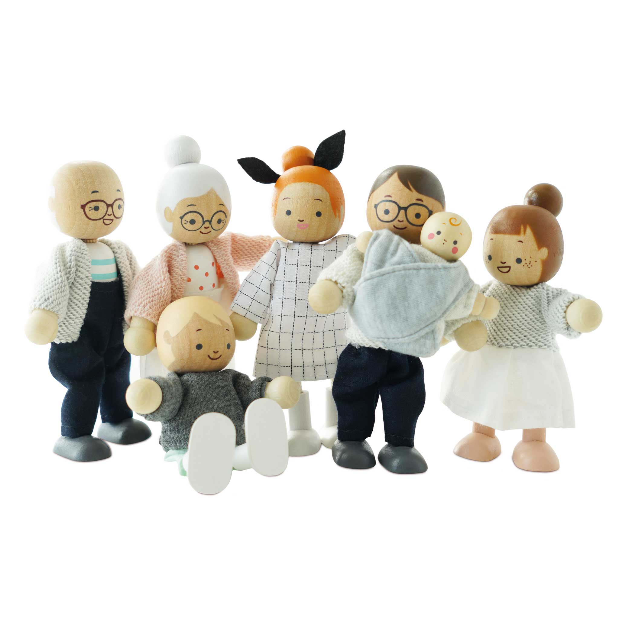 po53C_1 Puppenfamilie "My Family" – Bild 1