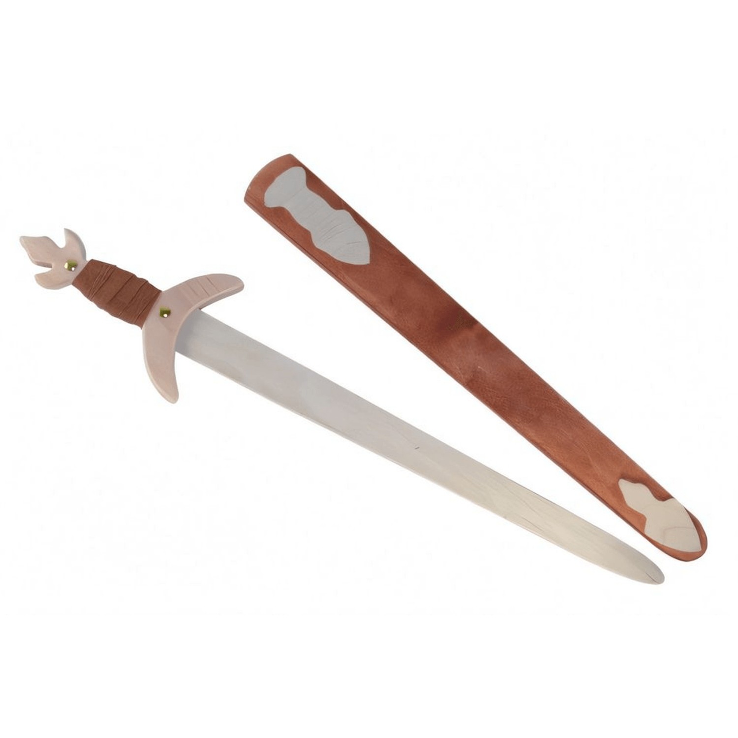 sal1008_1 Kronen-Schwert Birke, mit Holzhülle, 63cm – Bild 1