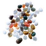Echte Halbedelsteine, ca. 150g im Beutel, 15-20mm