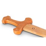 Wikinger-Schwert, Birke, 58cm, geölt – Bild 2