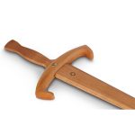Zauberschwert Merlin,  Birke, 75cm, geölt – Bild 2