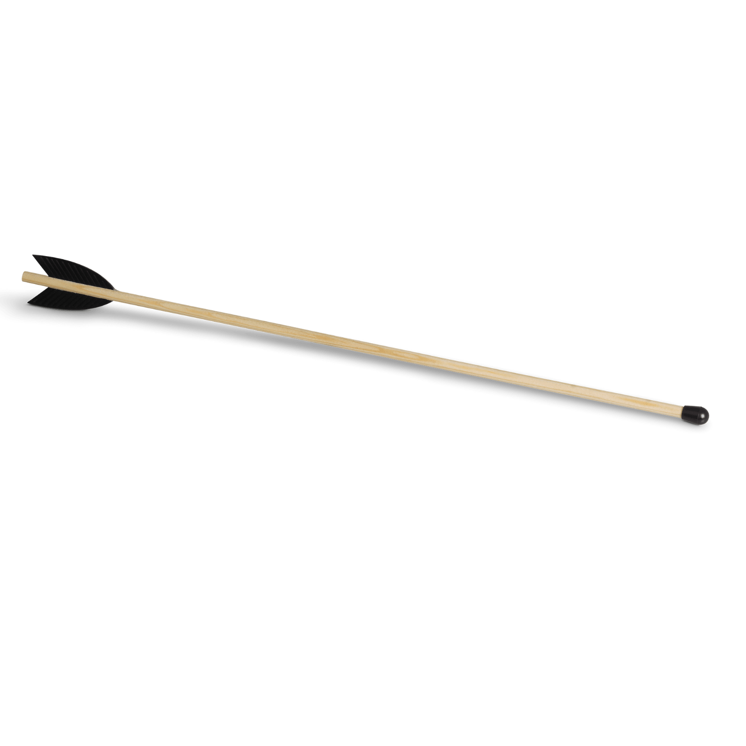 sal1254_1 Pfeil 40cm, mit Pfropfen, lederbefiedert, f. Bogen b.100cm – Bild 1