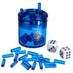 SUPER SIX "Travel" aus ABS - Blau, 5cm + Ø 5cm, Reisespiel – Bild 2