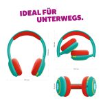 tigerbuddies Kinderkopfhörer - Funky Green Swiss-Edition – Bild 6