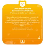 tigercard - Unser Sandmännchen - Die schönsten Schlaflieder - 17 bekannte Lieder zum Träumen – Bild 3