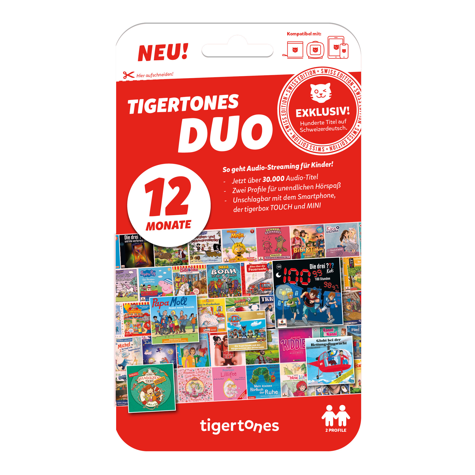 tig4230_001 tigertones DUO - Ticket 12 Monate Swiss-Edition – Bild 1