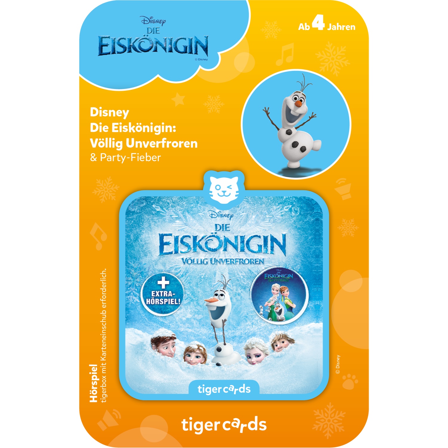 tig4517_001 tigercard - Disney Die Eiskönigin - Mit Extra-Hörspiel Special- Edition mit "Party-Fieber" – Bild 1