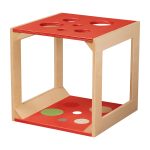 Krabbelwürfel rot