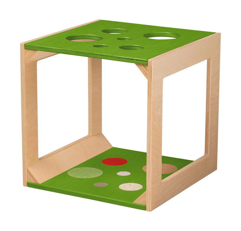 Krabbelwürfel hellgrün