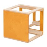 Spiegelwürfel orange