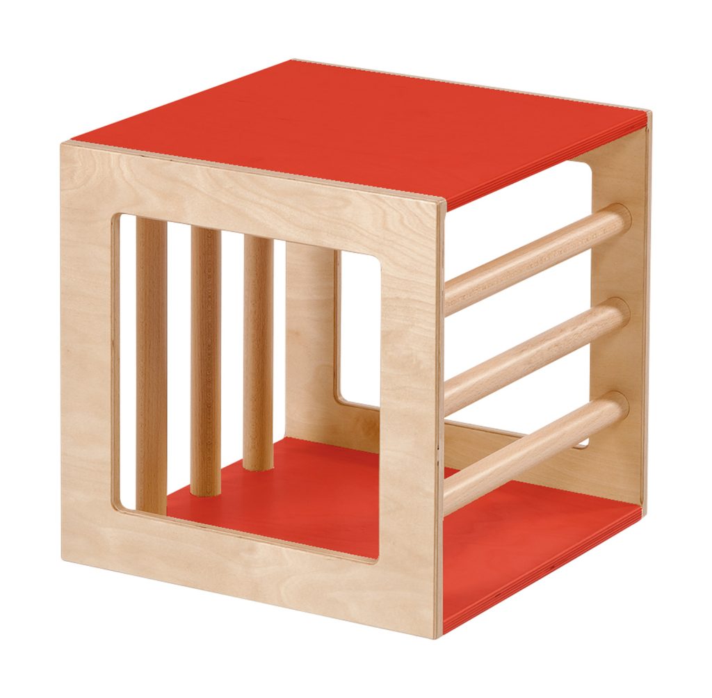 Kletterwürfel rot