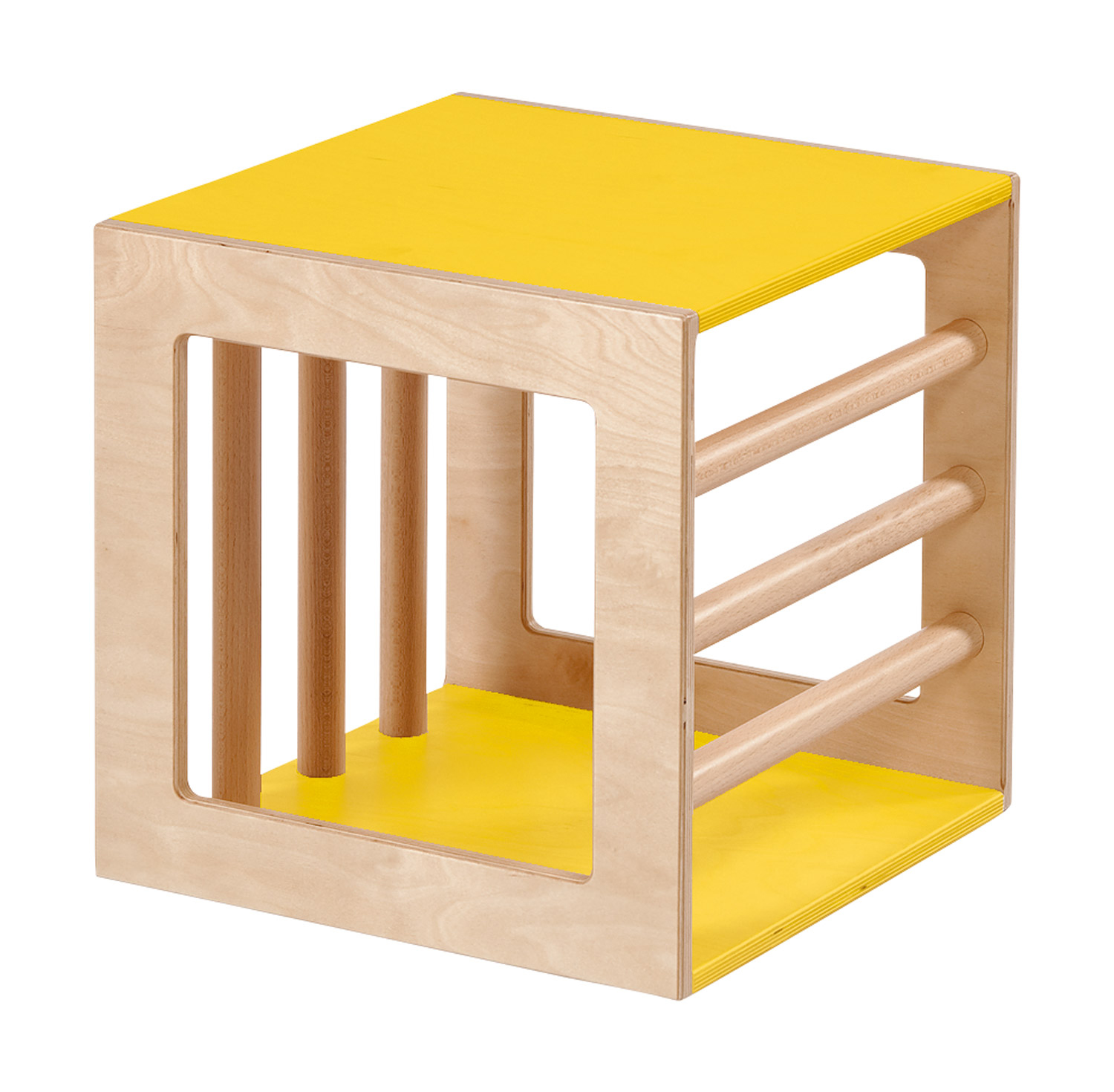Kletterwürfel gelb Kletterwürfel gelb