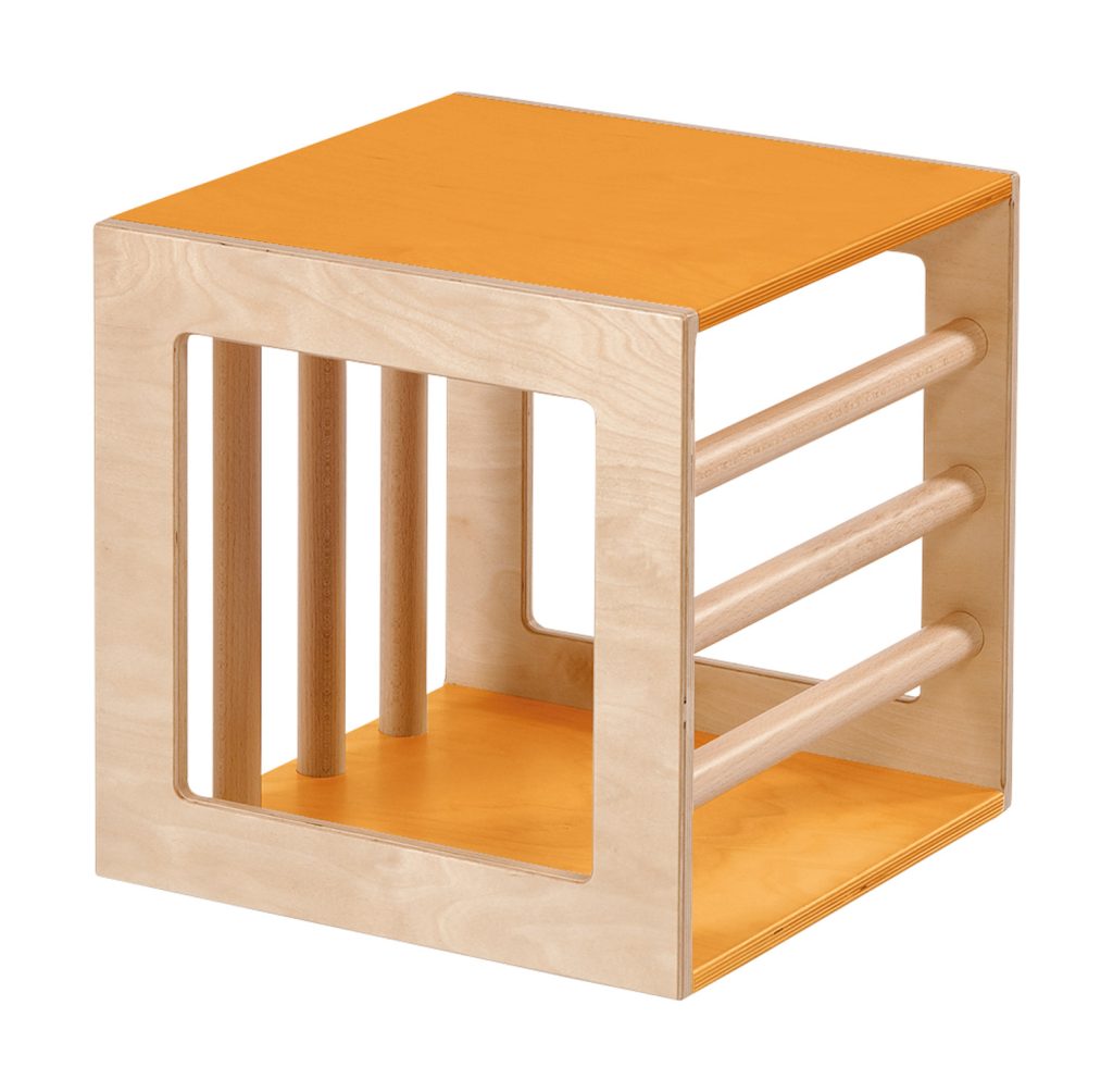 Kletterwürfel orange