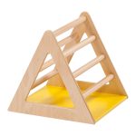 Sprossendreieck klein gelb