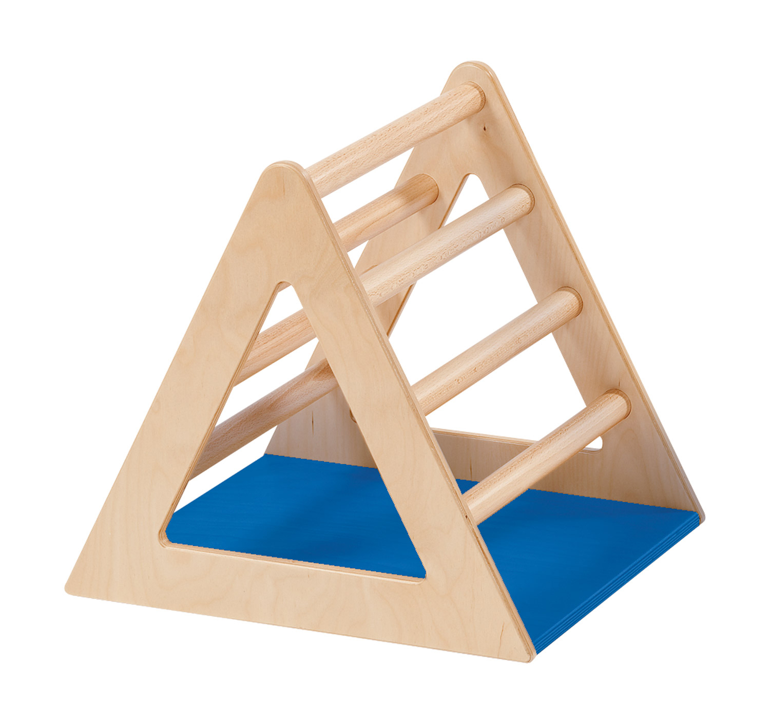 Sprossendreieck klein blau Sprossendreieck klein blau