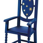 Geburtstagsstuhl blau