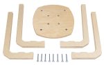 Hocker h=35cm, unmontiert