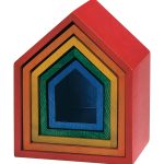 Regenbogen-Häuschen