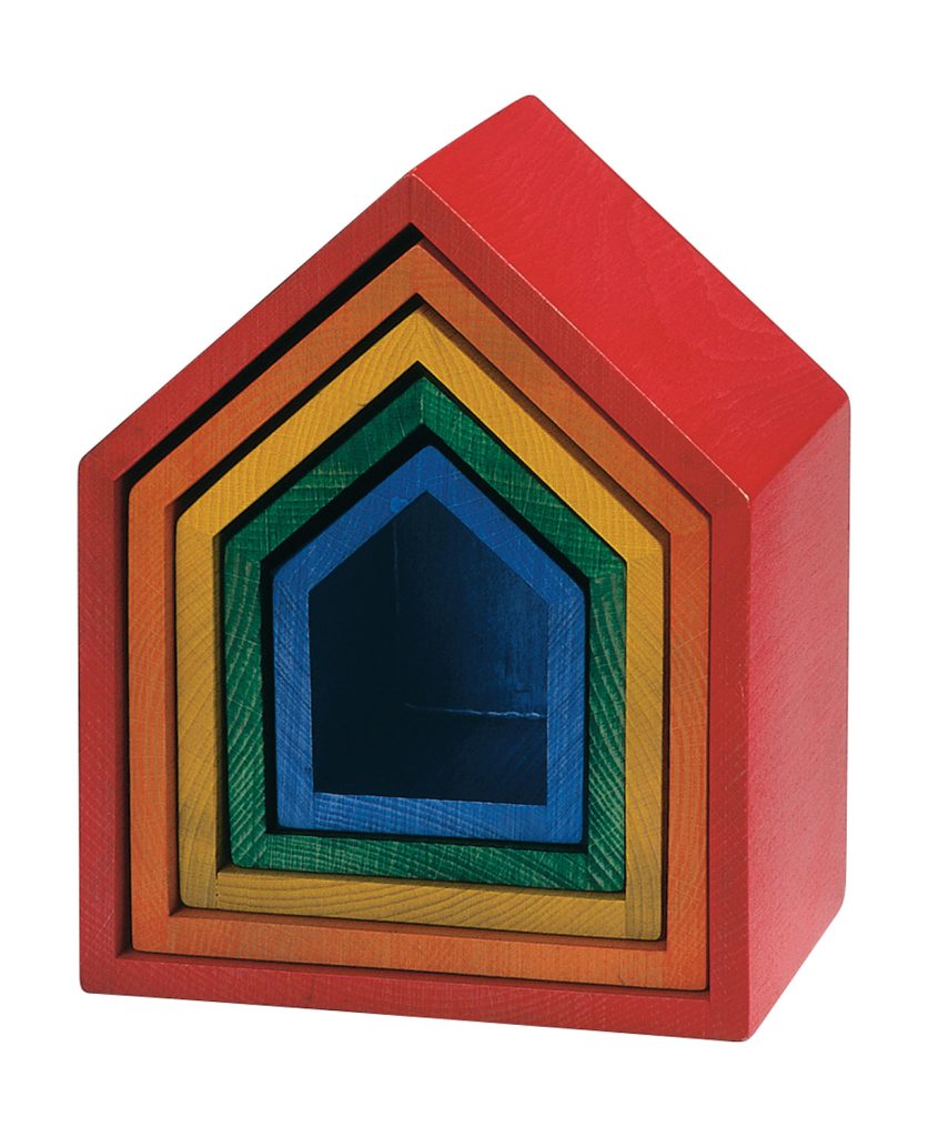 Regenbogen-Häuschen