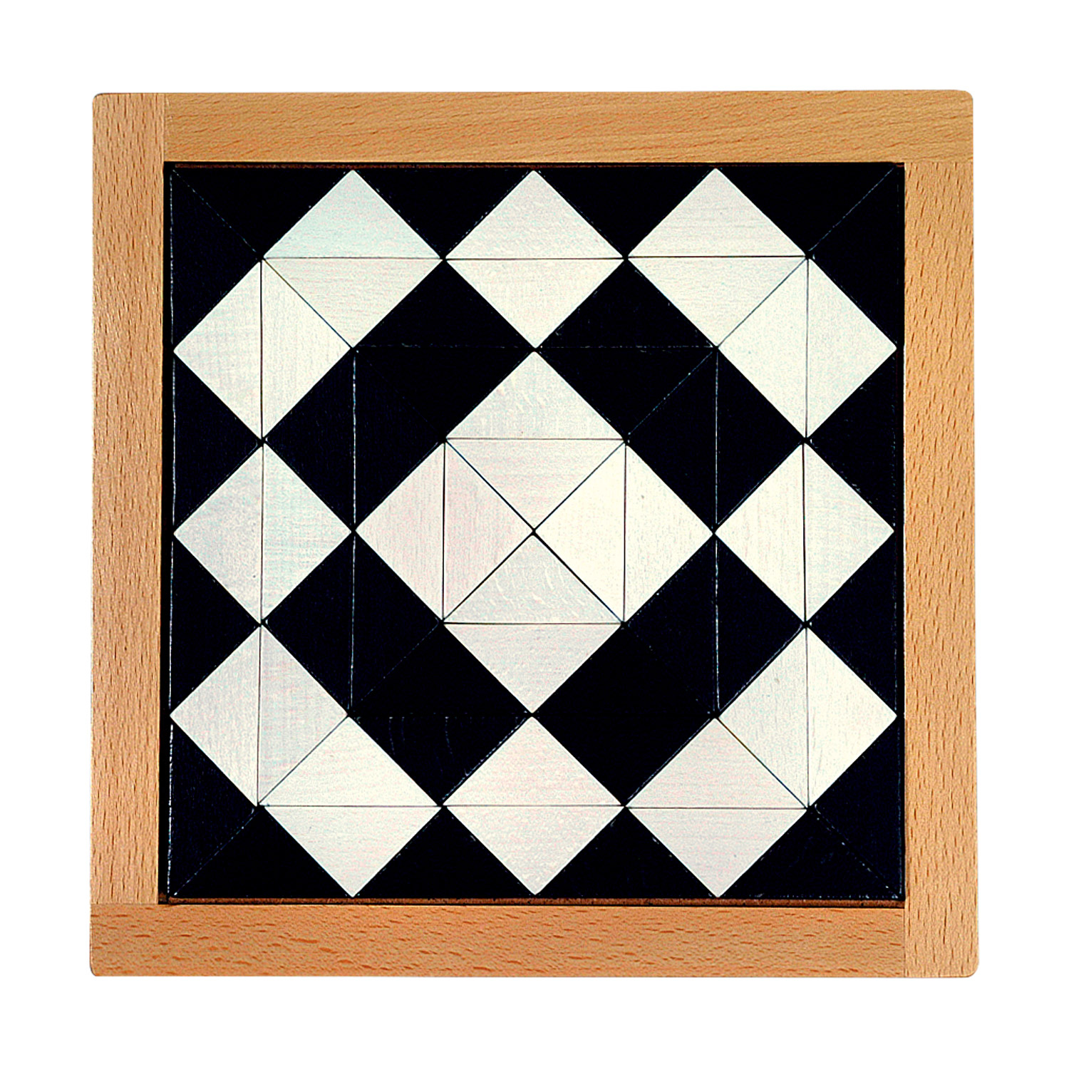 Magisches Mosaik schwarz-weiß Magisches Mosaik schwarz-weiß