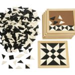 Magisches Mosaik s-w