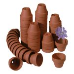 Mini-Tontöpfe 3,5 cm/50 Stück