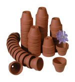 Mini-Tontöpfe 3,5 cm/50 Stück