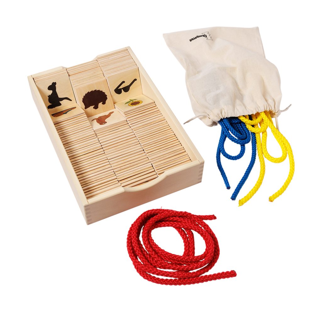 Schattenbildkarten Set